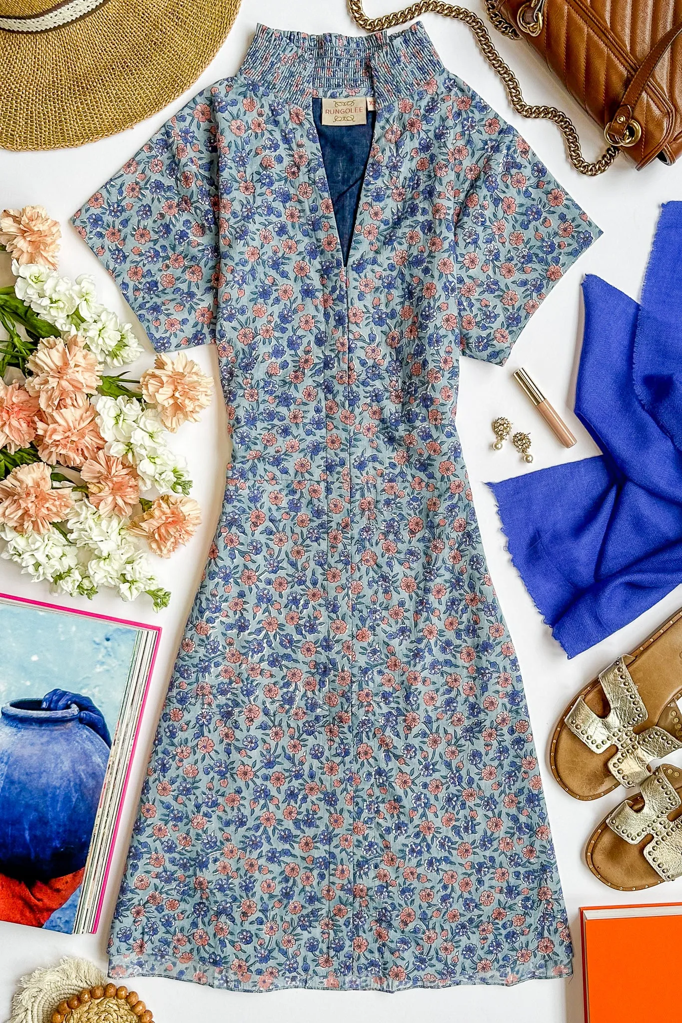 Cecilia Cotton Dress sold by Rungolee product image thumbnail 4