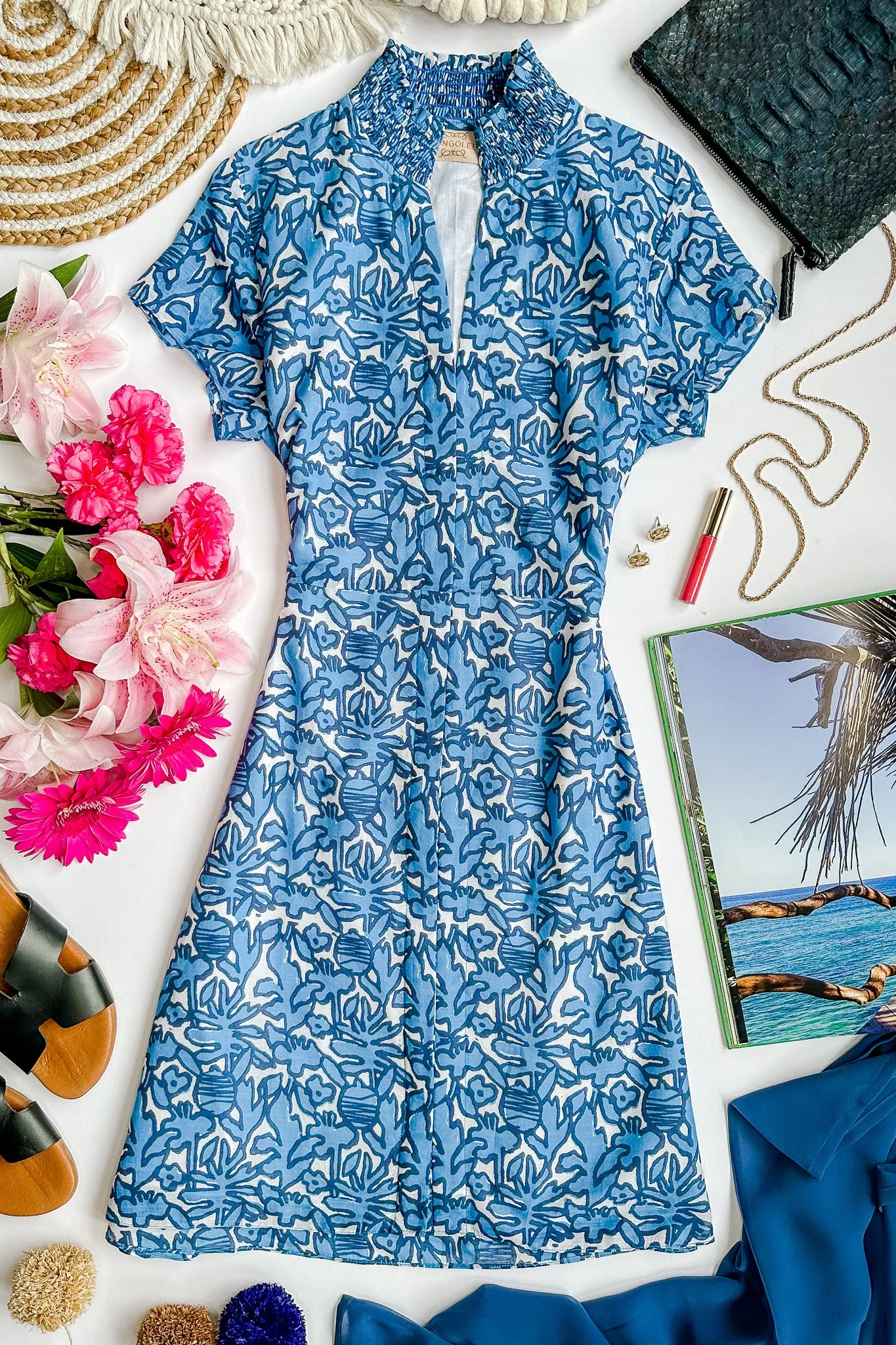 Cecilia Cotton Dress sold by Rungolee product image thumbnail 3