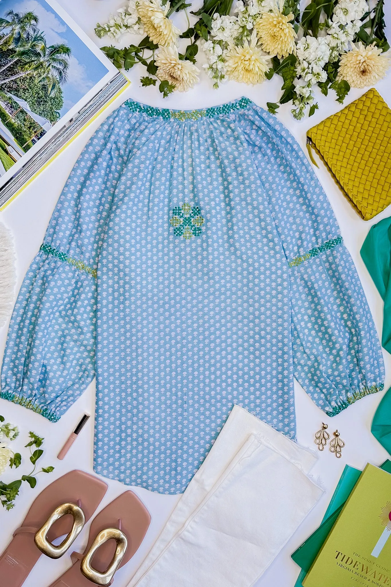 Maldives Embroidered Blouse sold by Rungolee product image thumbnail 3