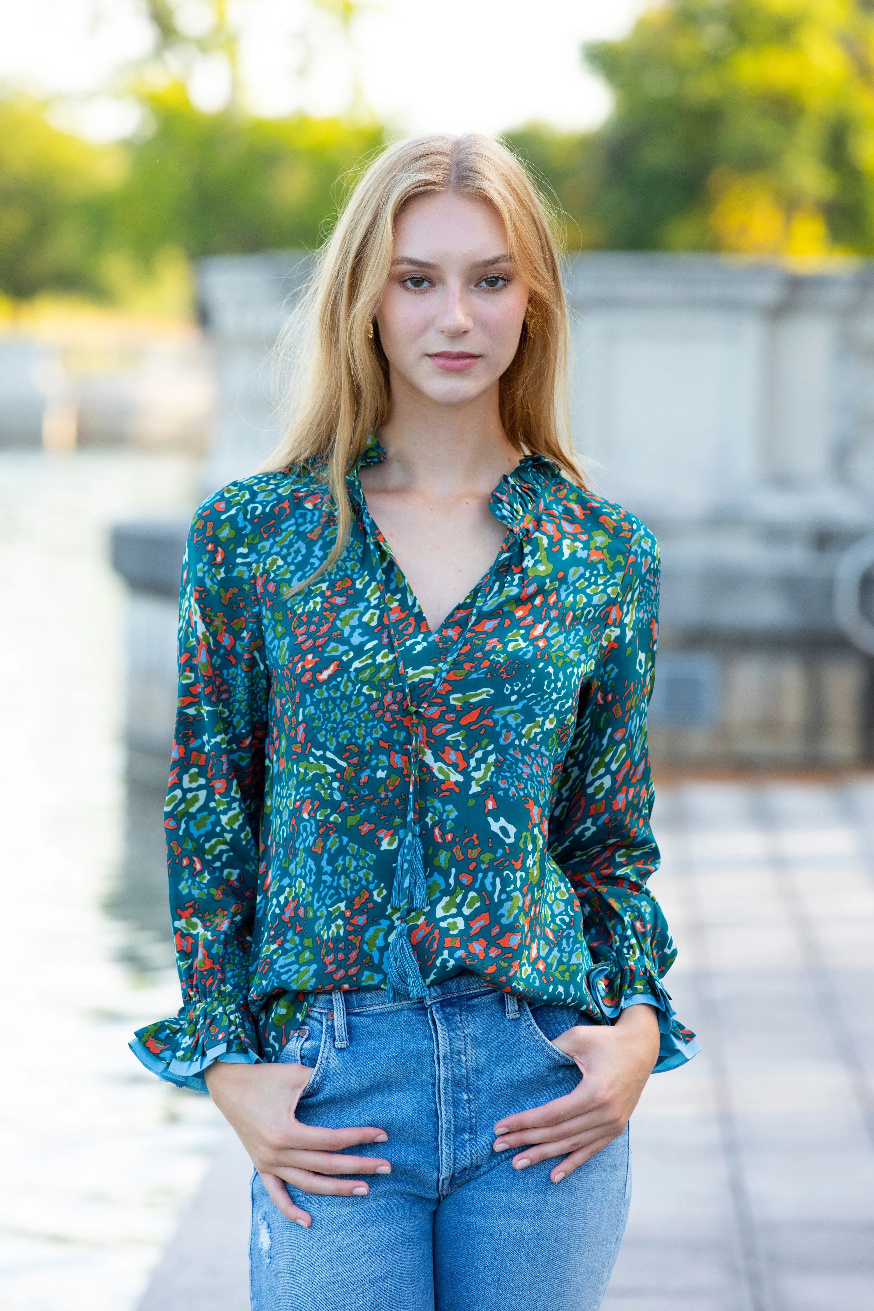 Francesca Full Sleeve Blouse sold by Rungolee product image thumbnail 2