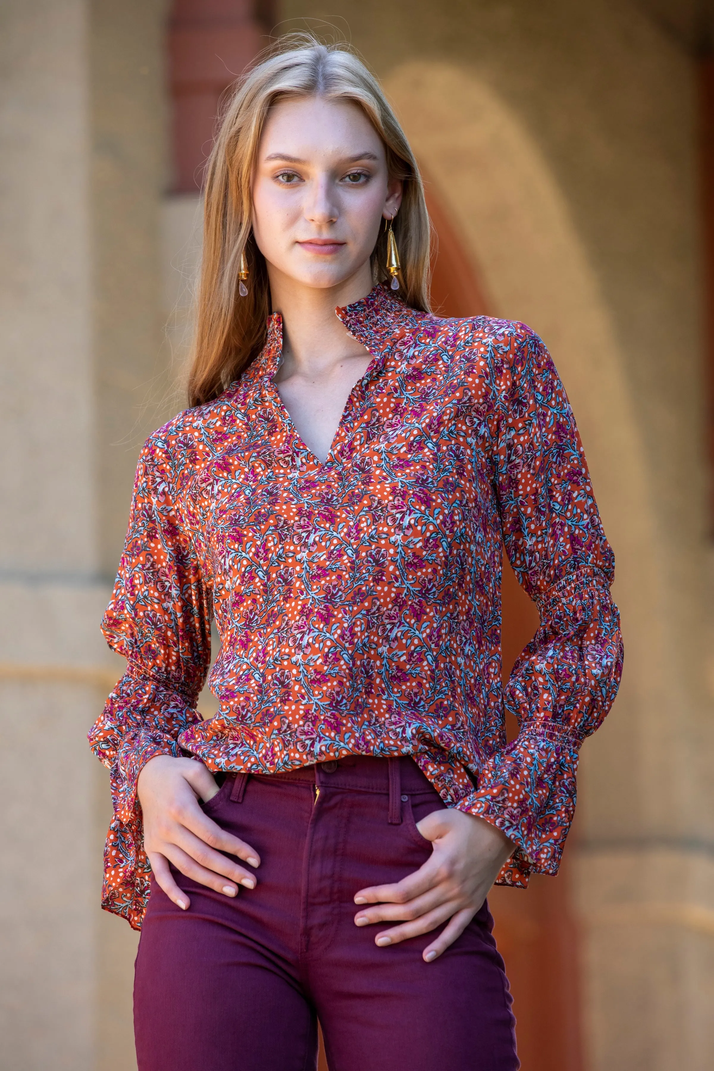 Artiste Blouse- Sale sold by Rungolee