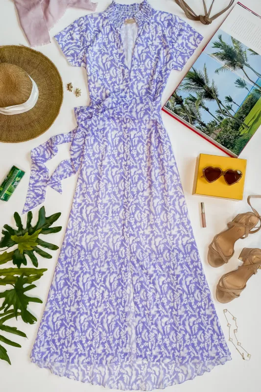 Cecilia Cotton Maxi Dress- Sale sold by Rungolee