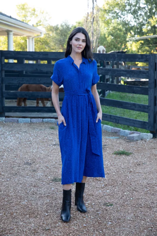 St. Germain Silk Midi Dress sold by Rungolee