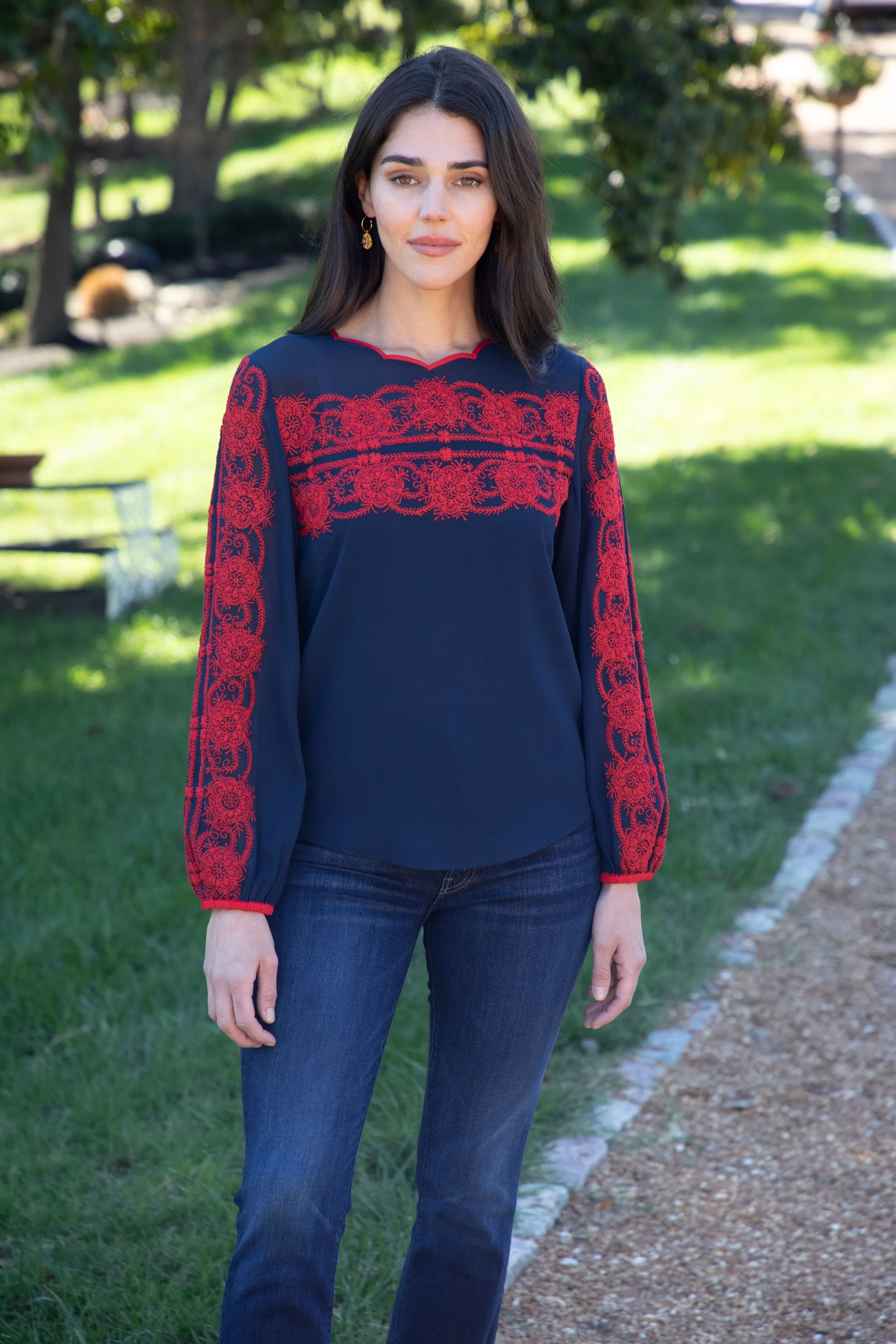 Isabella blouse sold by Rungolee