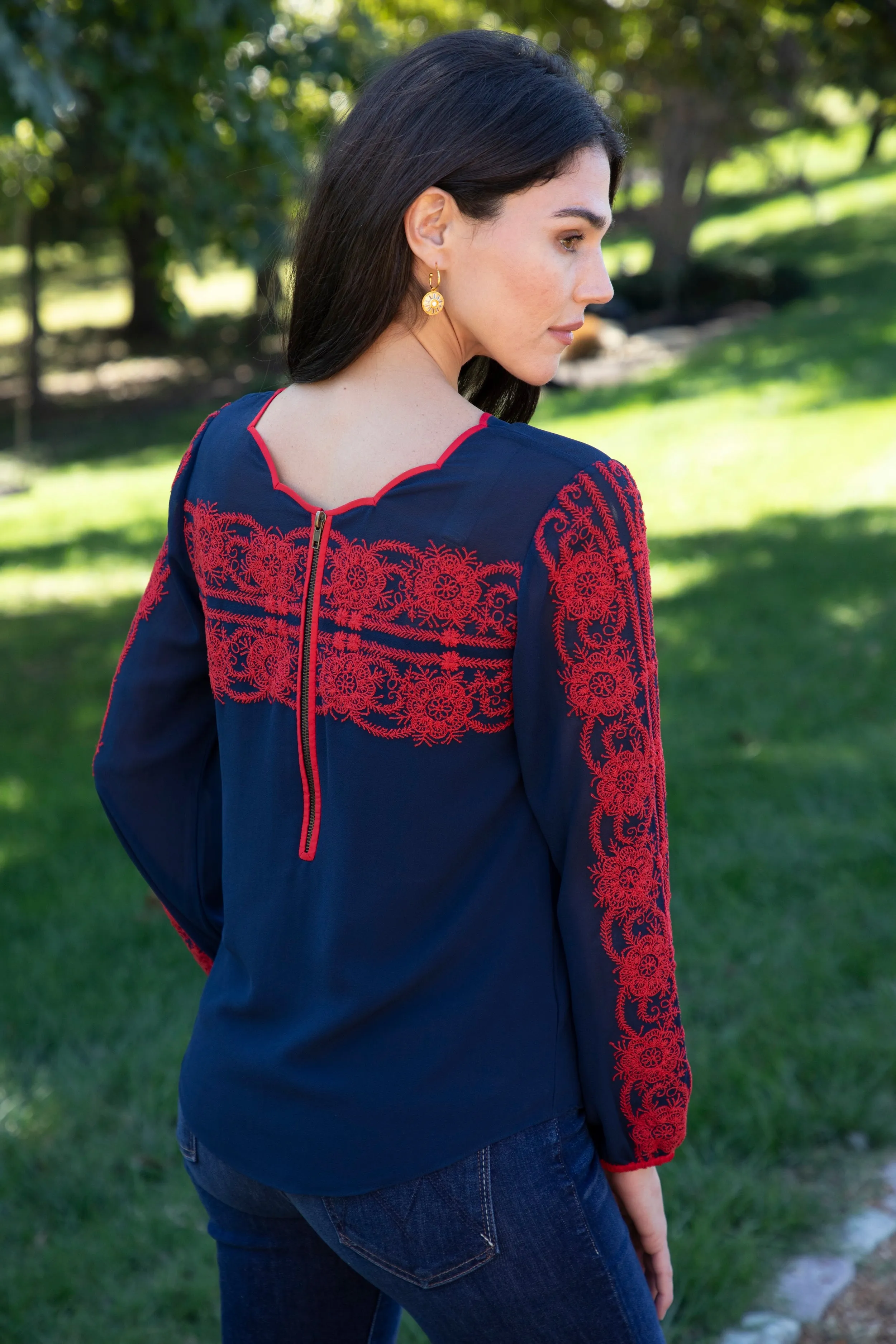 Isabella blouse sold by Rungolee product image thumbnail 2