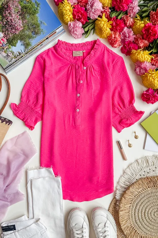 (PREORDER) Lola Blouse- Linen Viscose sold by Rungolee