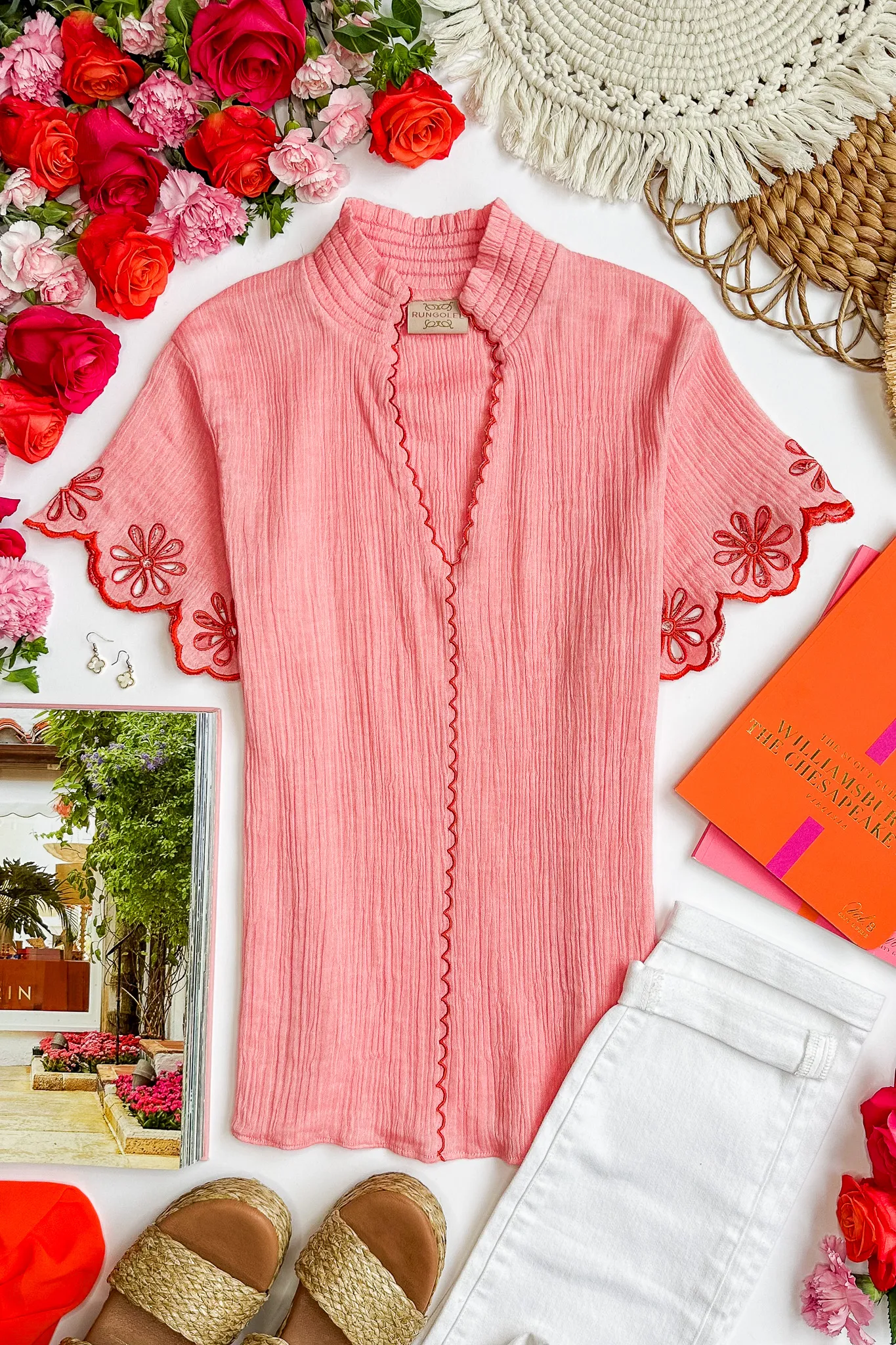 Ava Cotton Blouse sold by Rungolee