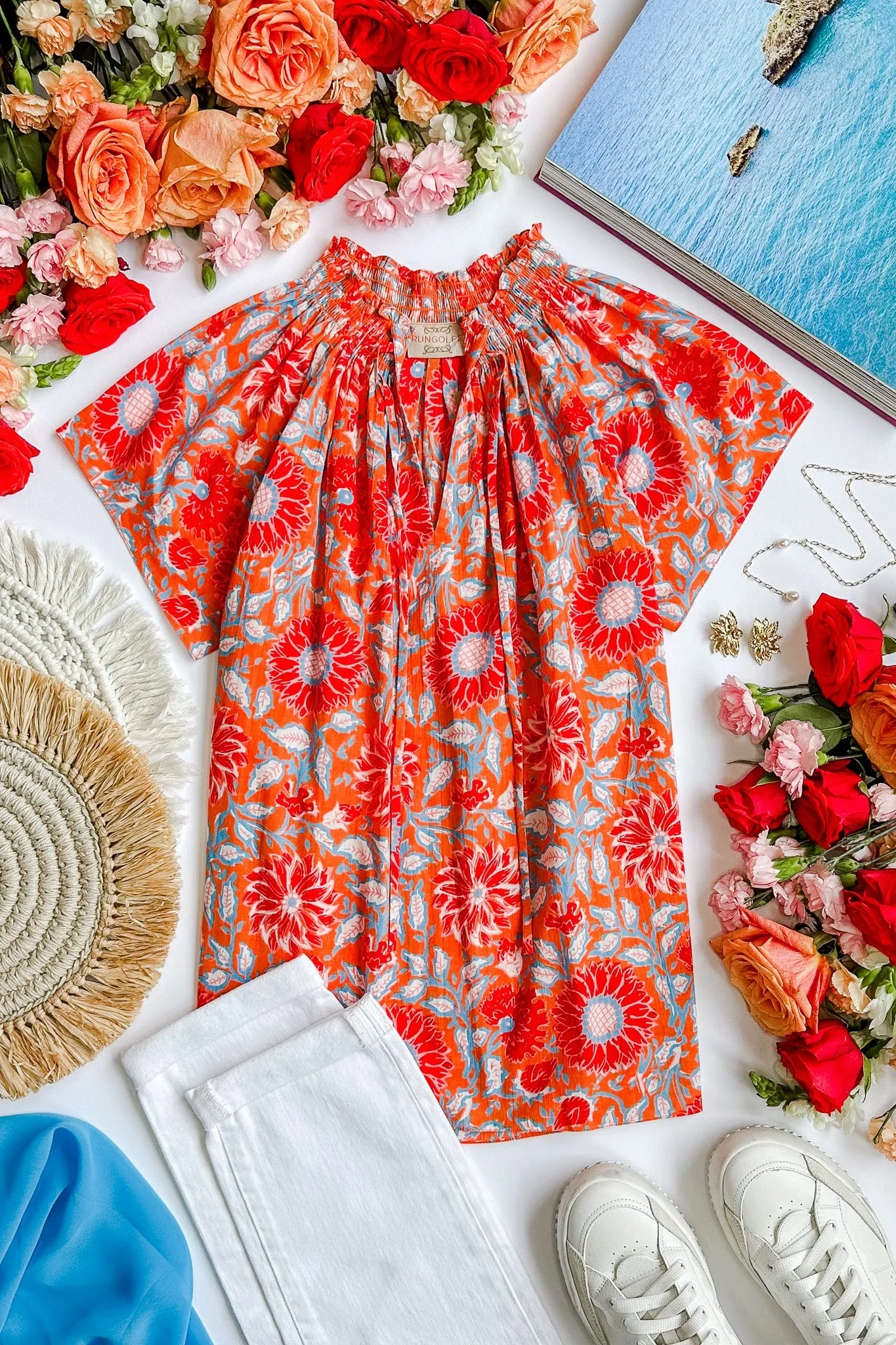 Louise Cotton Blouse sold by Rungolee product image thumbnail 3