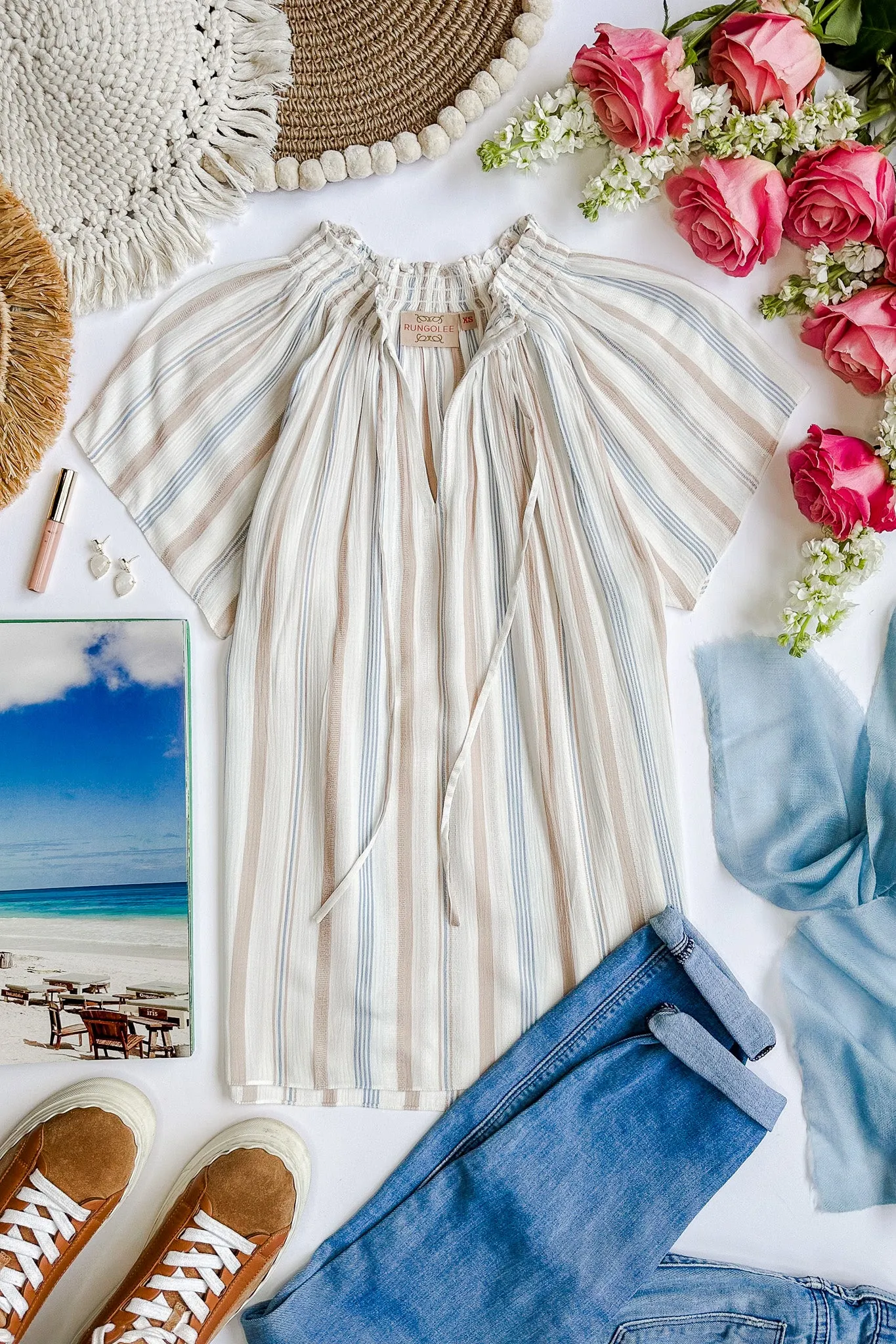 Louise Cotton Blouse sold by Rungolee product image thumbnail 4