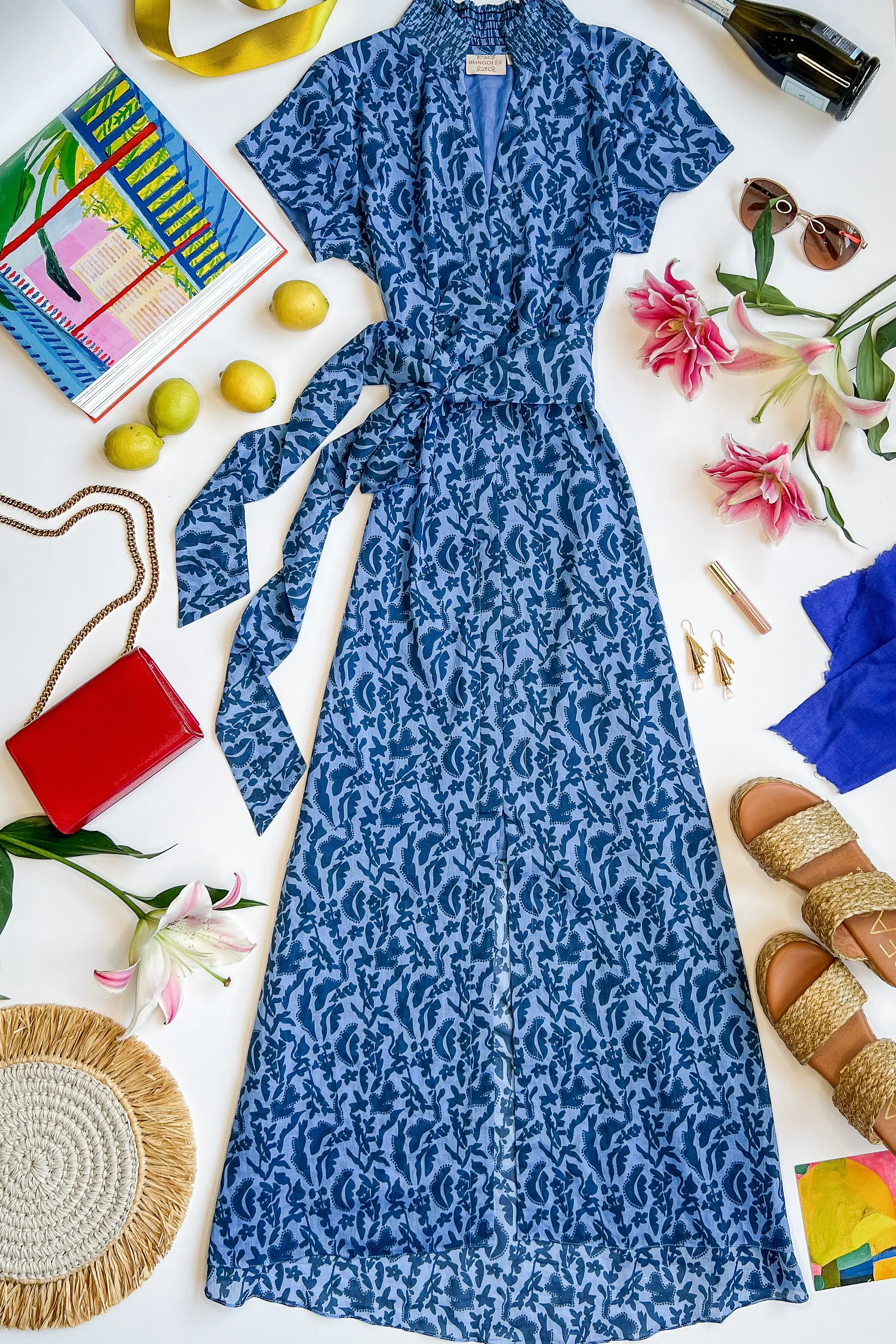 Cecilia Cotton Maxi Dress sold by Rungolee product image thumbnail 4