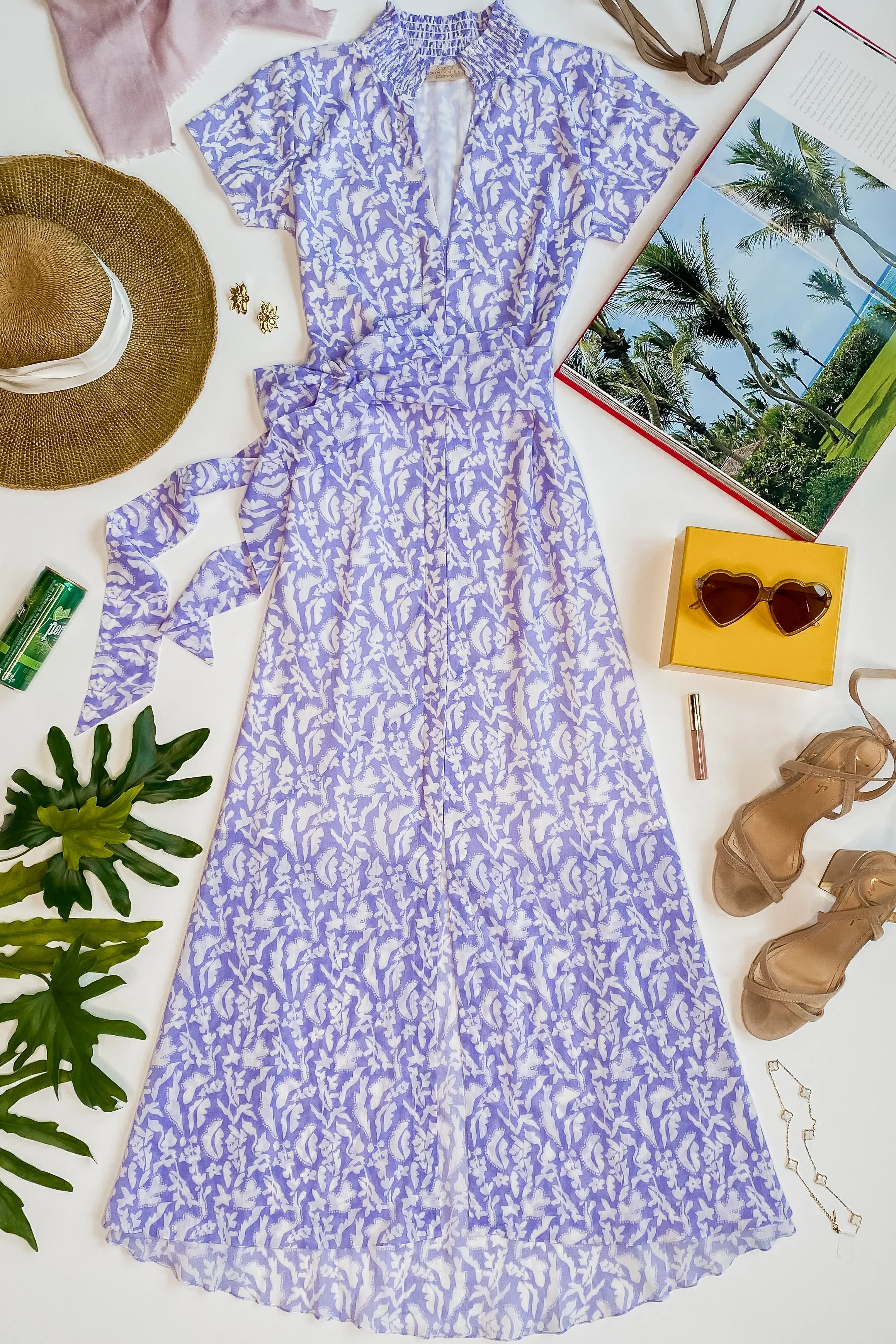 Cecilia Cotton Maxi Dress sold by Rungolee product image thumbnail 3