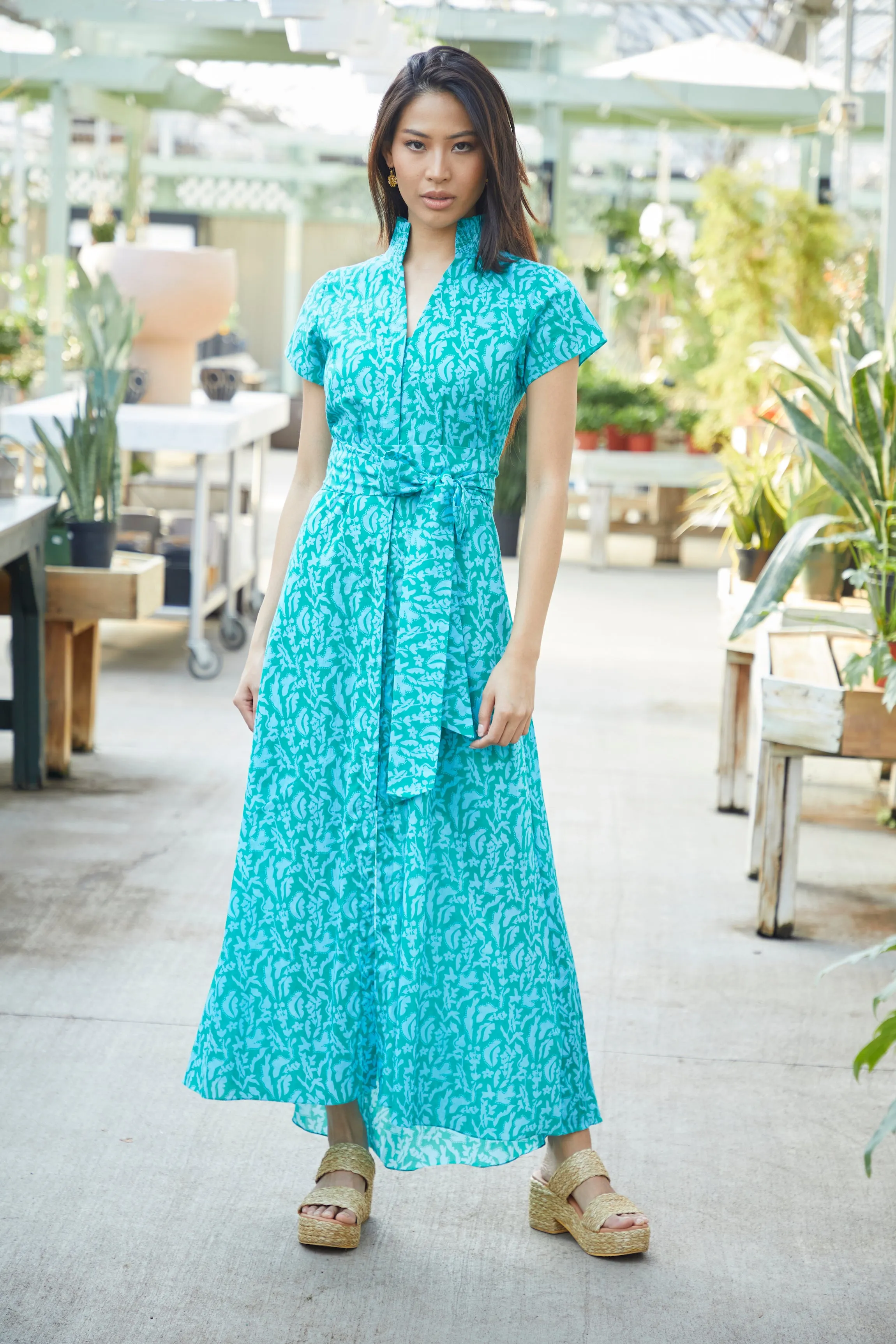 Cecilia Cotton Maxi Dress sold by Rungolee product image thumbnail 2
