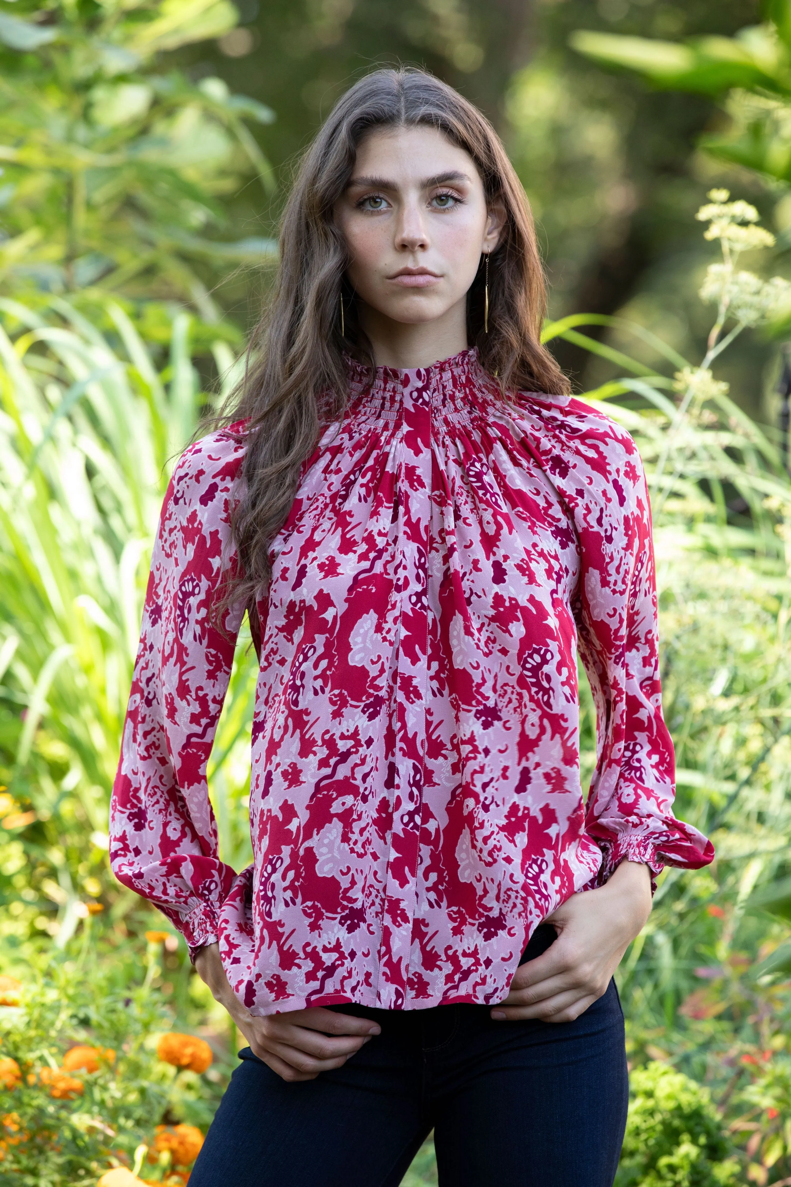 Katarina Full Sleeve Blouse sold by Rungolee