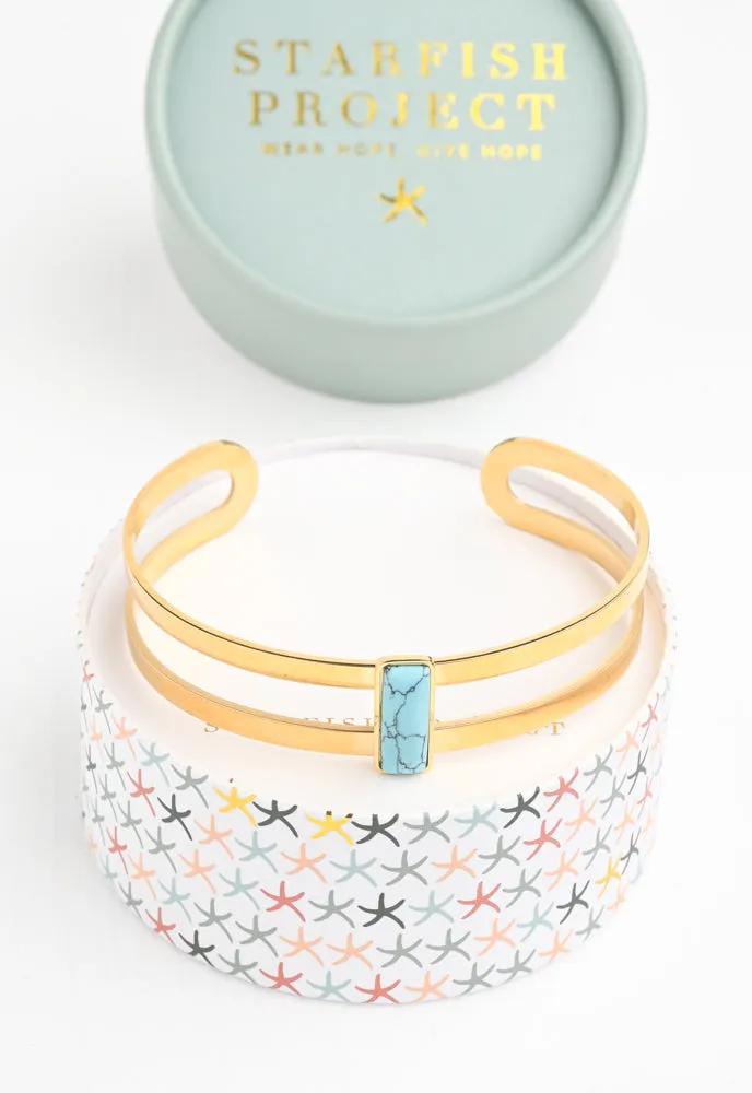 Journey of Joy Turquoise Bracelet sold by Starfish Project product image thumbnail 2