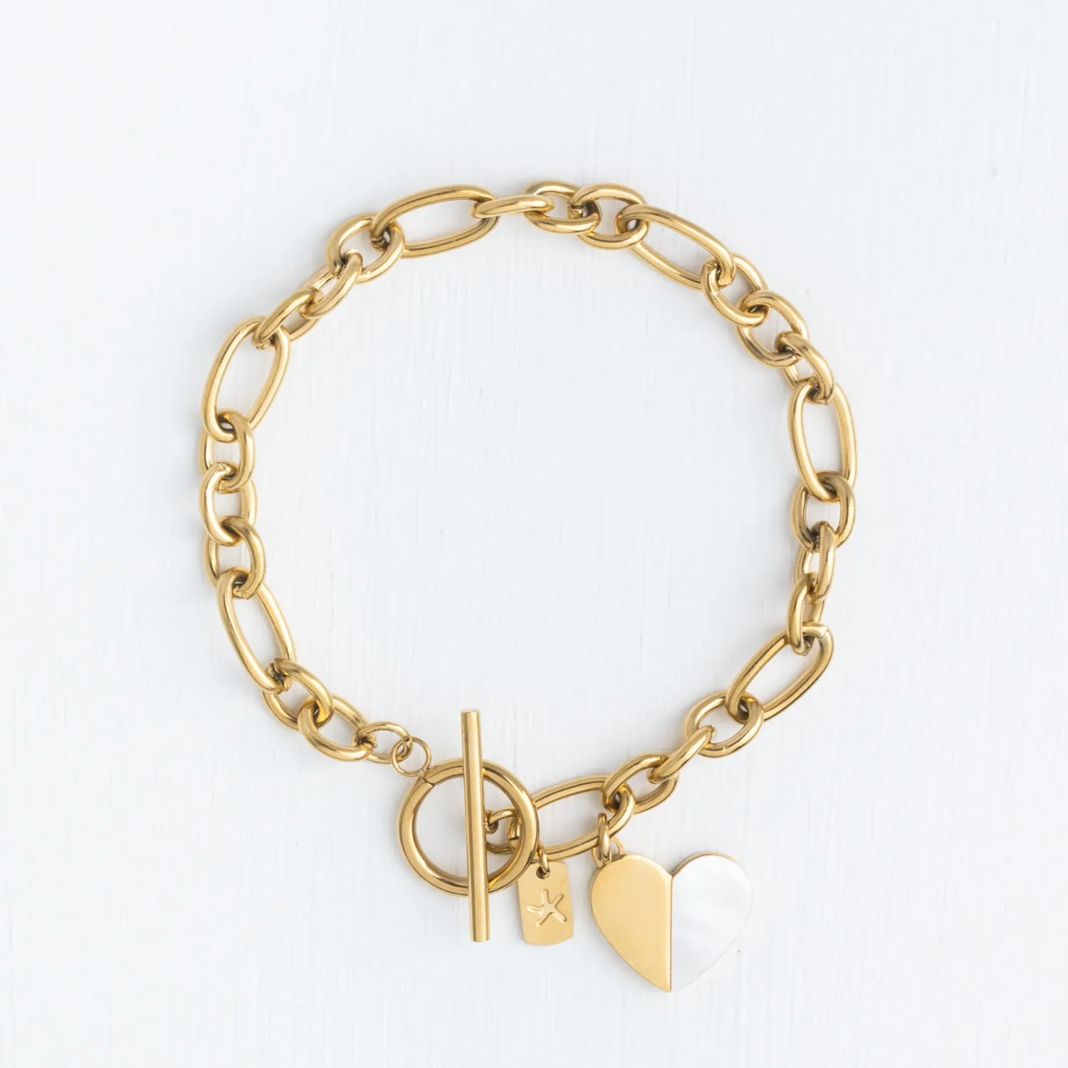 Give Hope Bracelet in Gold sold by Starfish Project