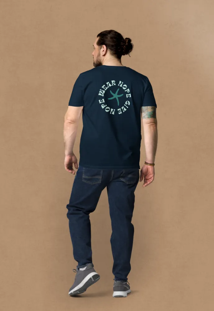 Give Hope Unisex Organic Cotton T-shirt sold by Starfish Project product image thumbnail 5