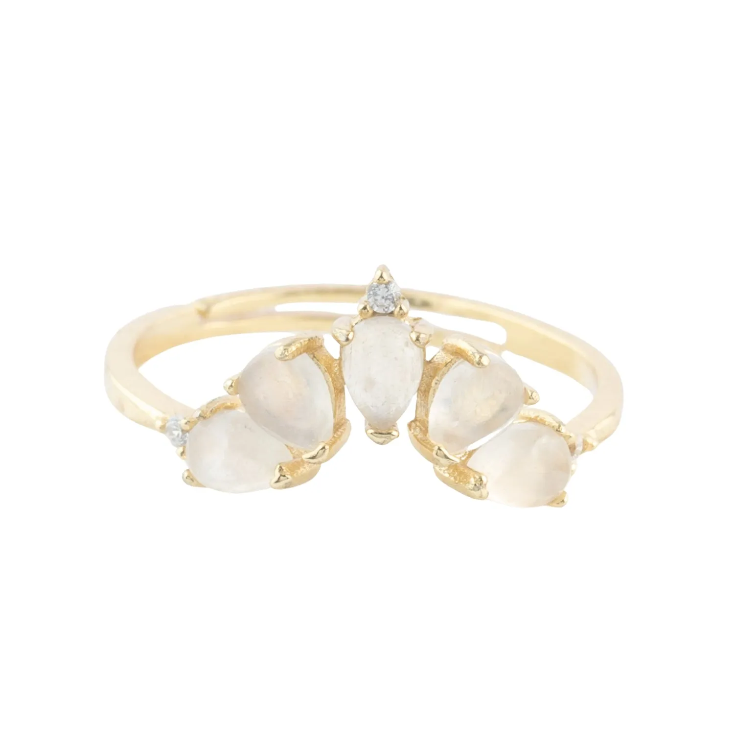 Celestial Moonstone Ring sold by Starfish Project