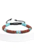 Nomadic Turquoise & Red Jasper Rope Beaded Bracelet sold by Starfish Project
