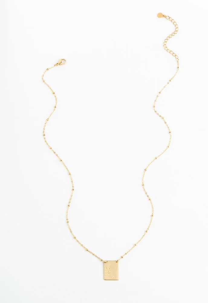 It Is Well Necklace sold by Starfish Project product image thumbnail 5