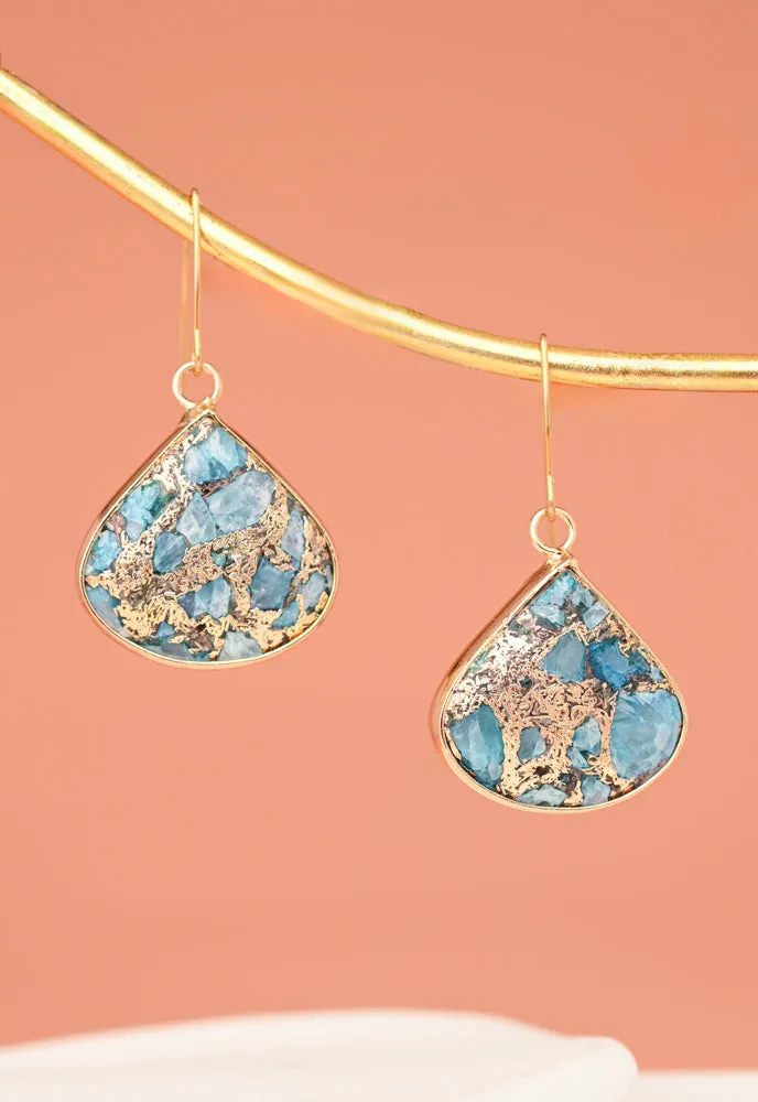 Emperor Stone Blossom Earrings sold by Starfish Project product image thumbnail 5