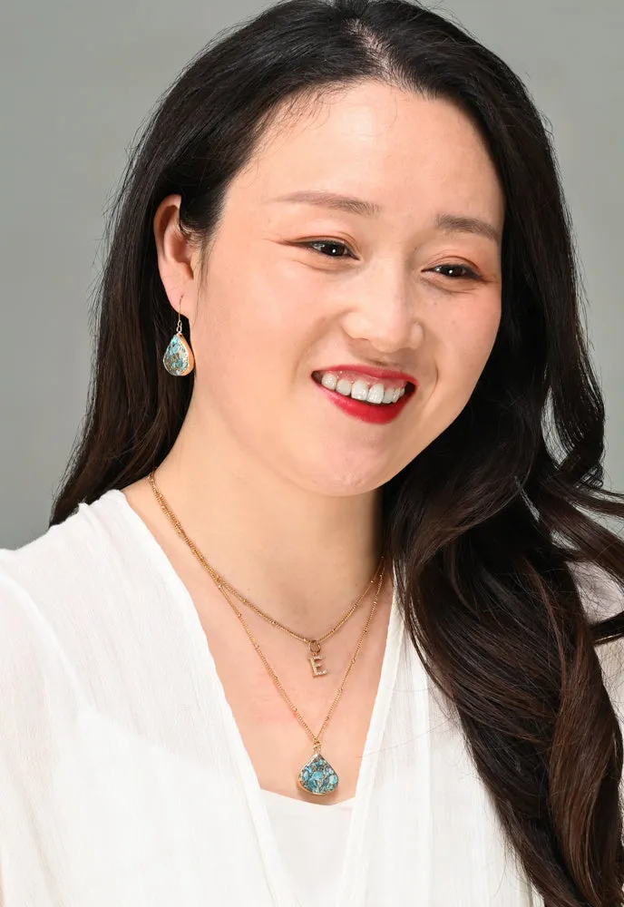 Emperor Stone Blossom Earrings sold by Starfish Project product image thumbnail 2