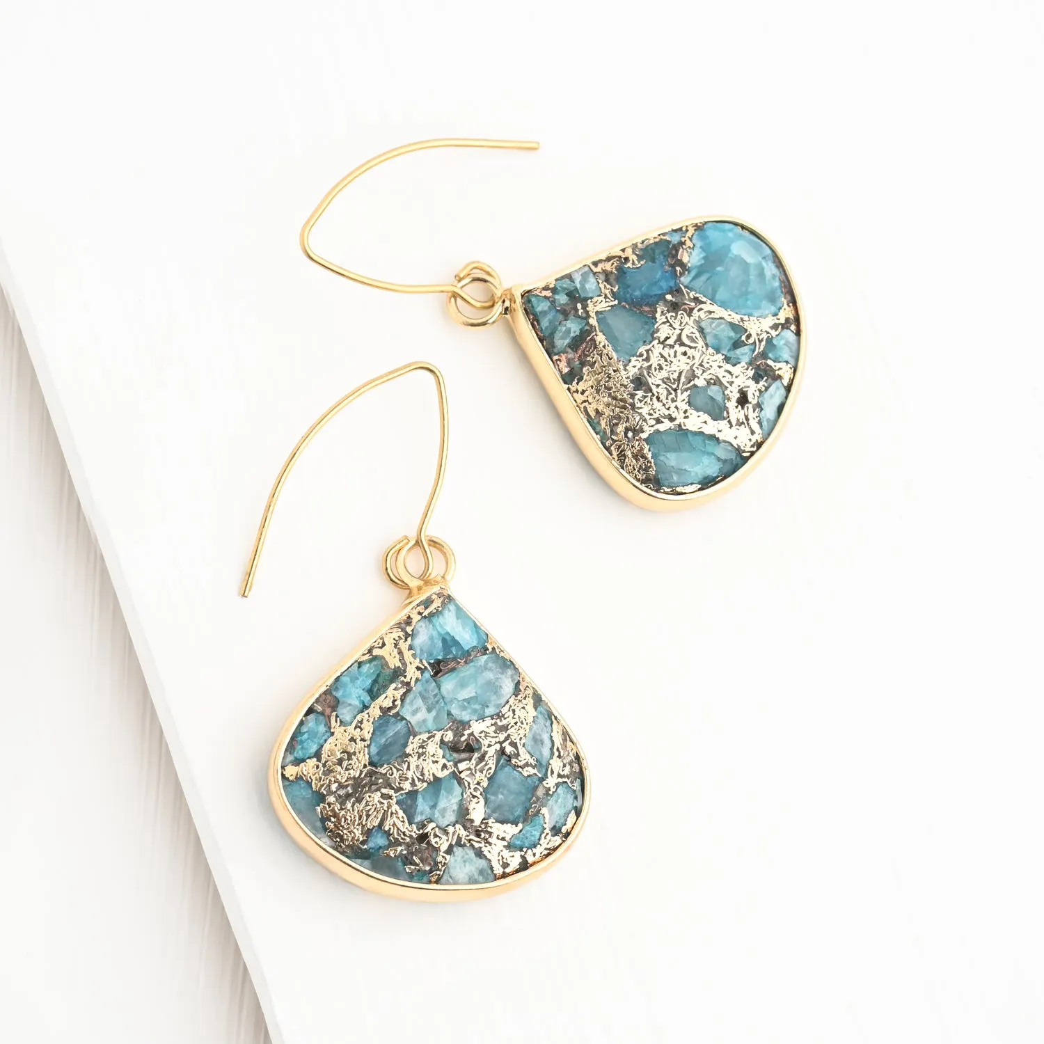 Emperor Stone Blossom Earrings sold by Starfish Project