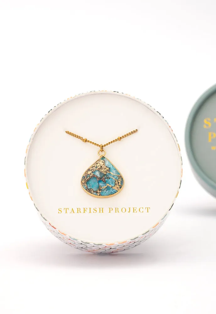 Emperor Stone Blossom Necklace sold by Starfish Project product image thumbnail 4