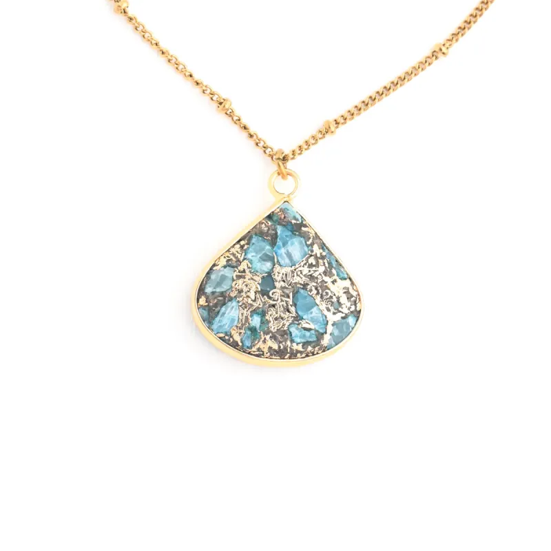 Emperor Stone Blossom Necklace sold by Starfish Project