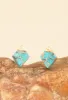 Desert Bloom Diamond Turquoise Studs sold by Starfish Project