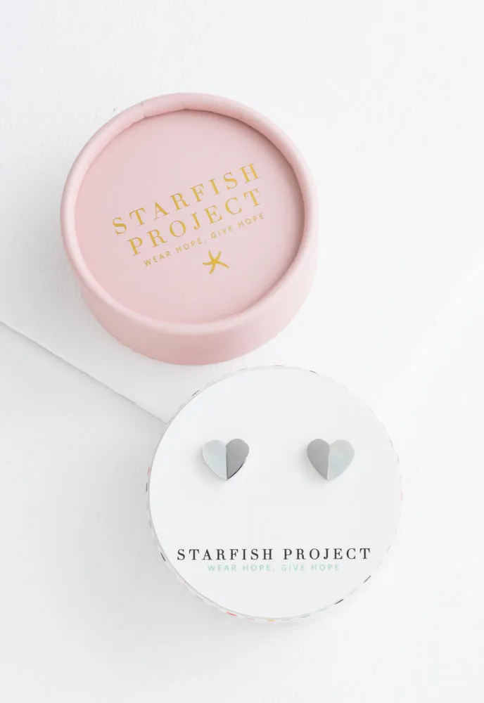 Give Hope Earrings in Silver sold by Starfish Project product image thumbnail 3