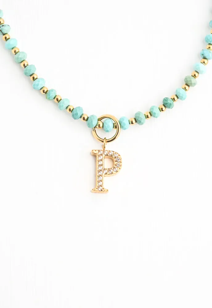 Turquoise Beaded Necklace for Charms sold by Starfish Project product image thumbnail 2