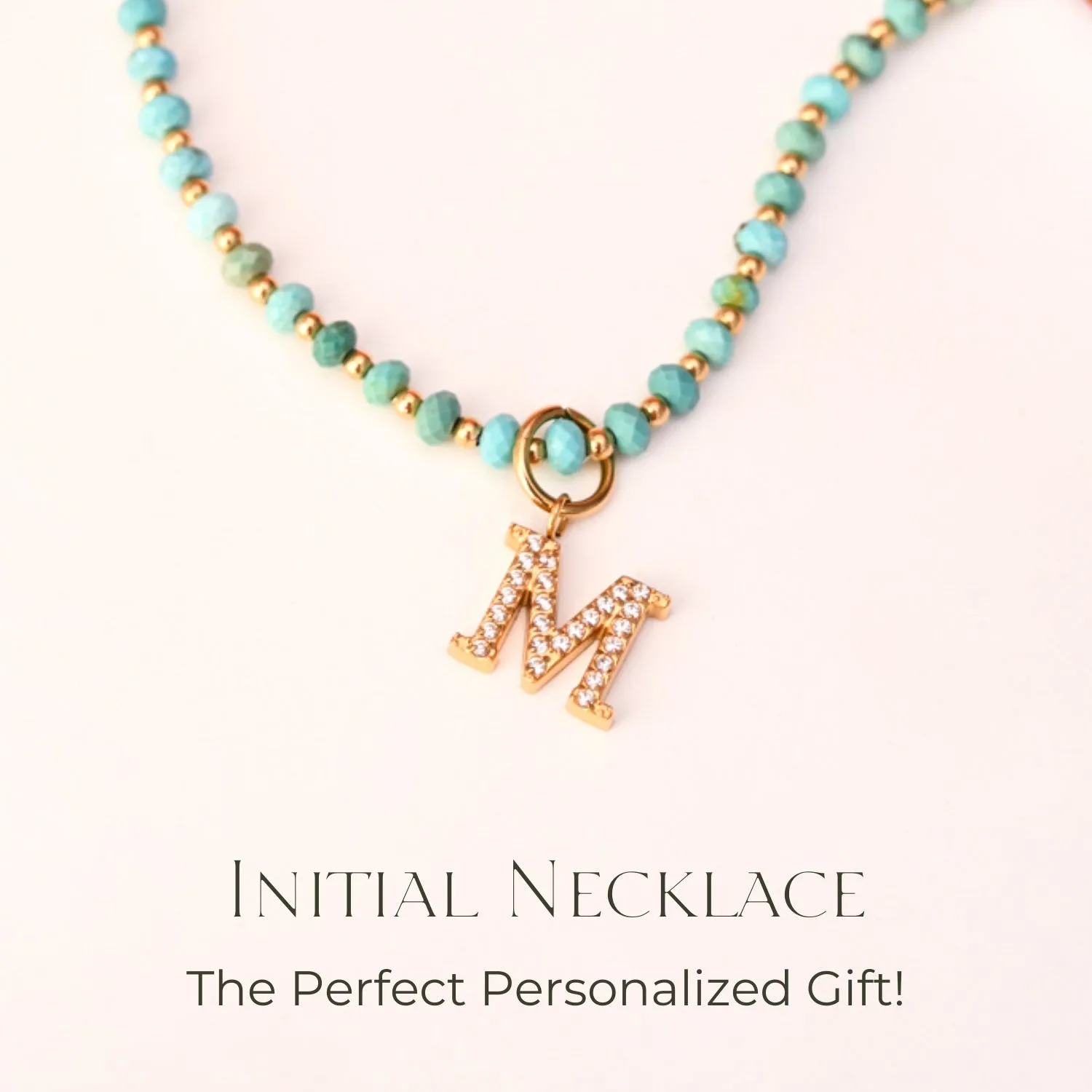 Turquoise Beaded Necklace for Charms sold by Starfish Project