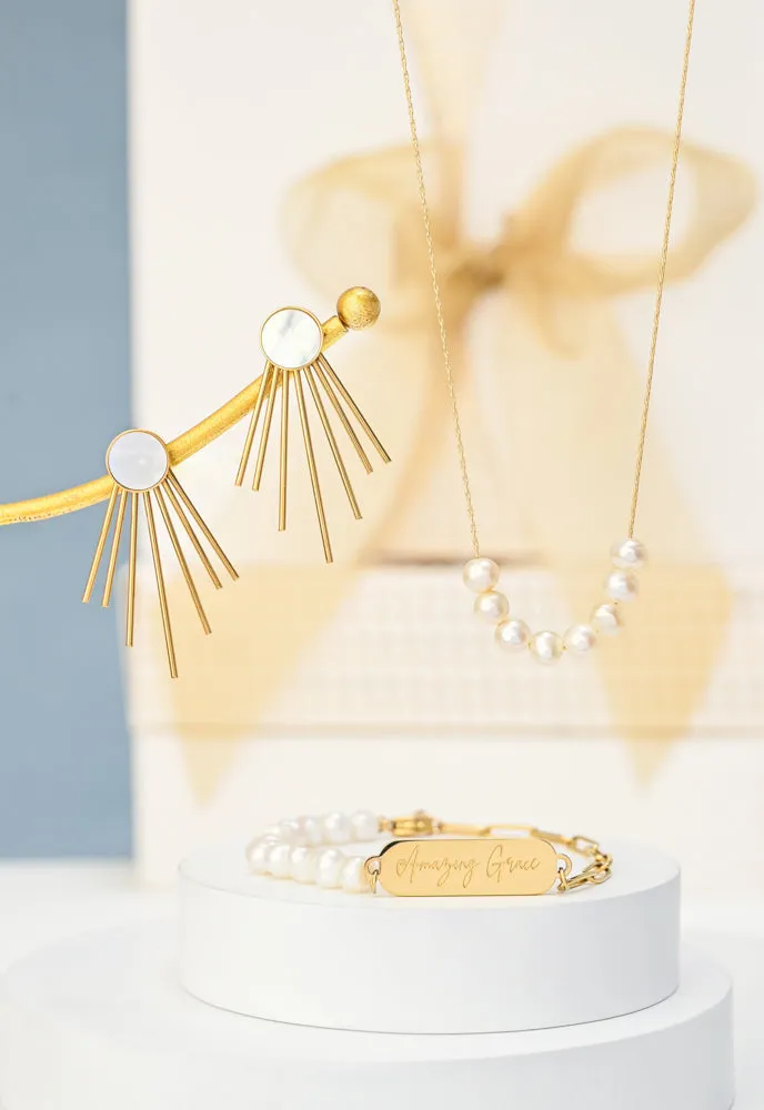 The Pearl & Gold Gift Set sold by Starfish Project