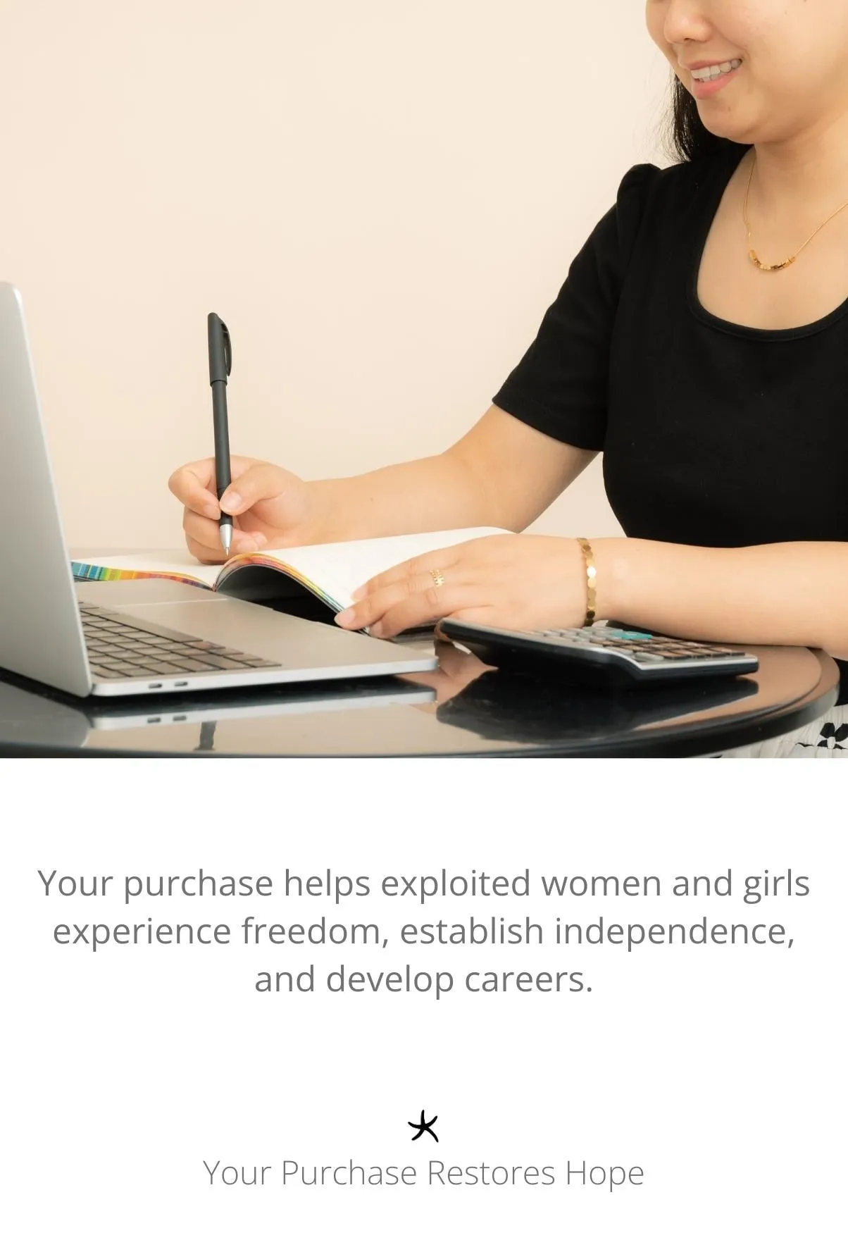 Shine Hoops in Aquamarine Zircon sold by Starfish Project product image thumbnail 4