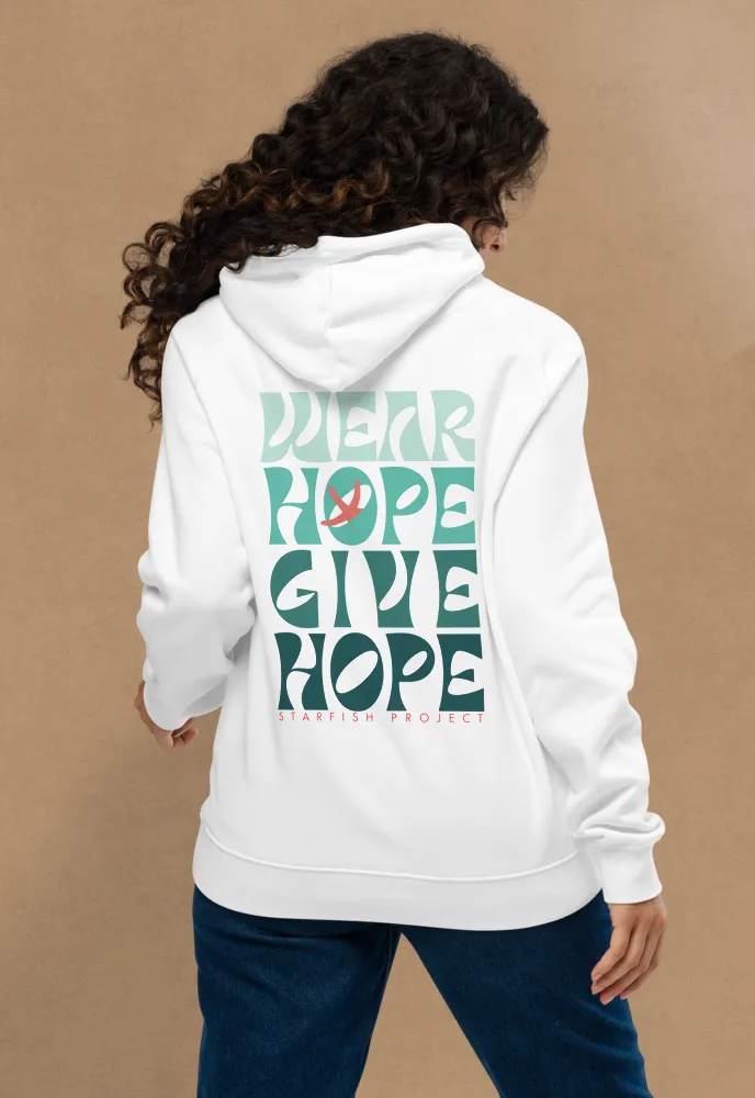 Wear Hope Unisex Eco Raglan Hoodie sold by Starfish Project