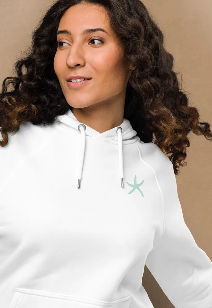 Wear Hope Unisex Eco Raglan Hoodie sold by Starfish Project product image thumbnail 3