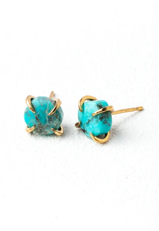 Spirited Turquoise Studs sold by Starfish Project