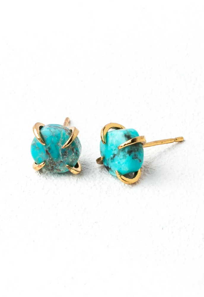 Spirited Turquoise Studs sold by Starfish Project