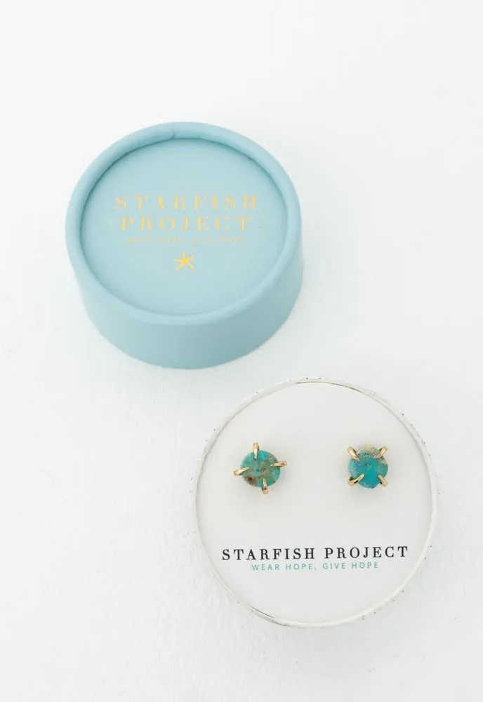 Spirited Turquoise Studs sold by Starfish Project product image thumbnail 3
