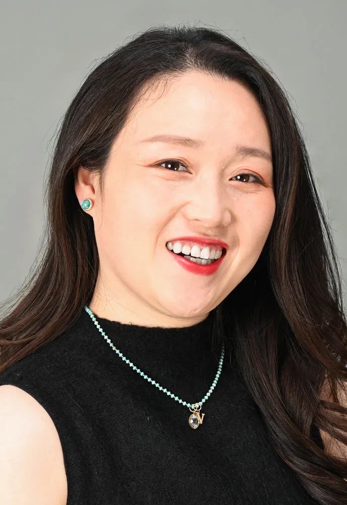 Turquoise Beaded Necklace with Initial Charm sold by Starfish Project product image thumbnail 2