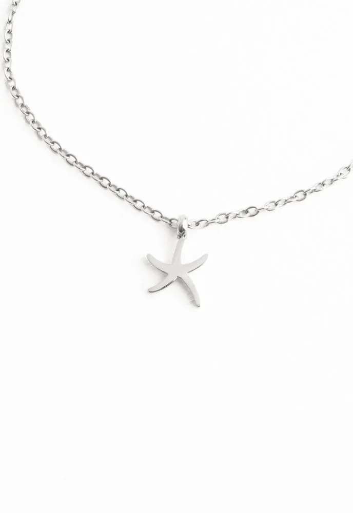 Community Silver Starfish Pendant Necklace Set sold by Starfish Project product image thumbnail 5