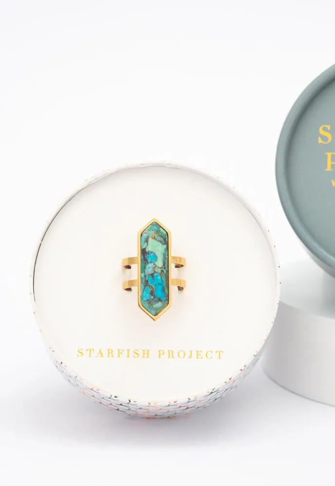 Wild and Free Turquoise Ring sold by Starfish Project product image thumbnail 4