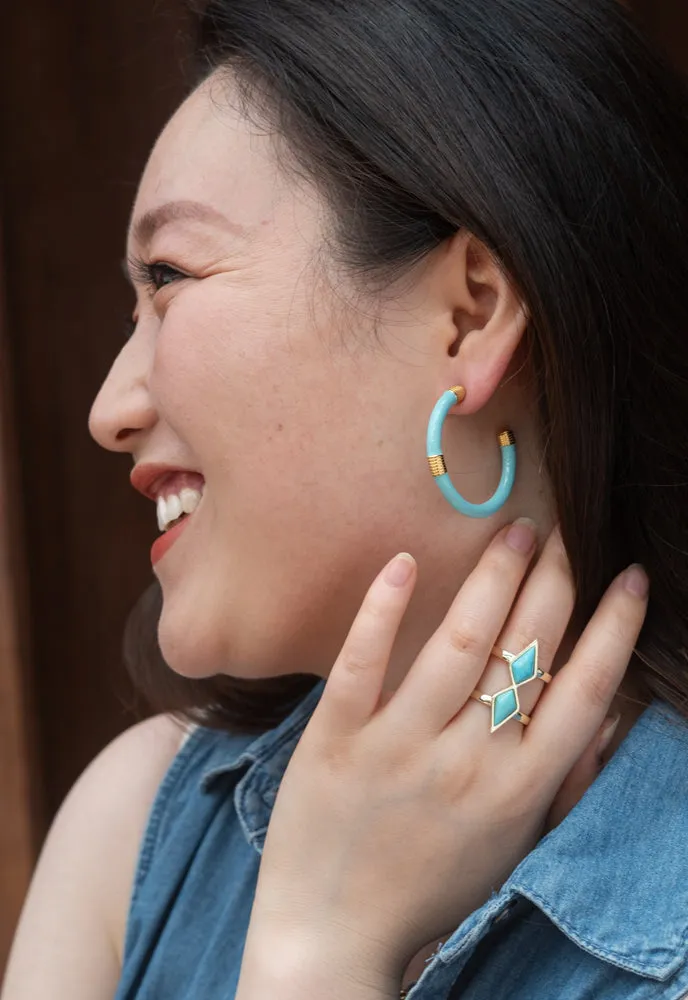 Strength & Serenity Turquoise Ring sold by Starfish Project product image thumbnail 2