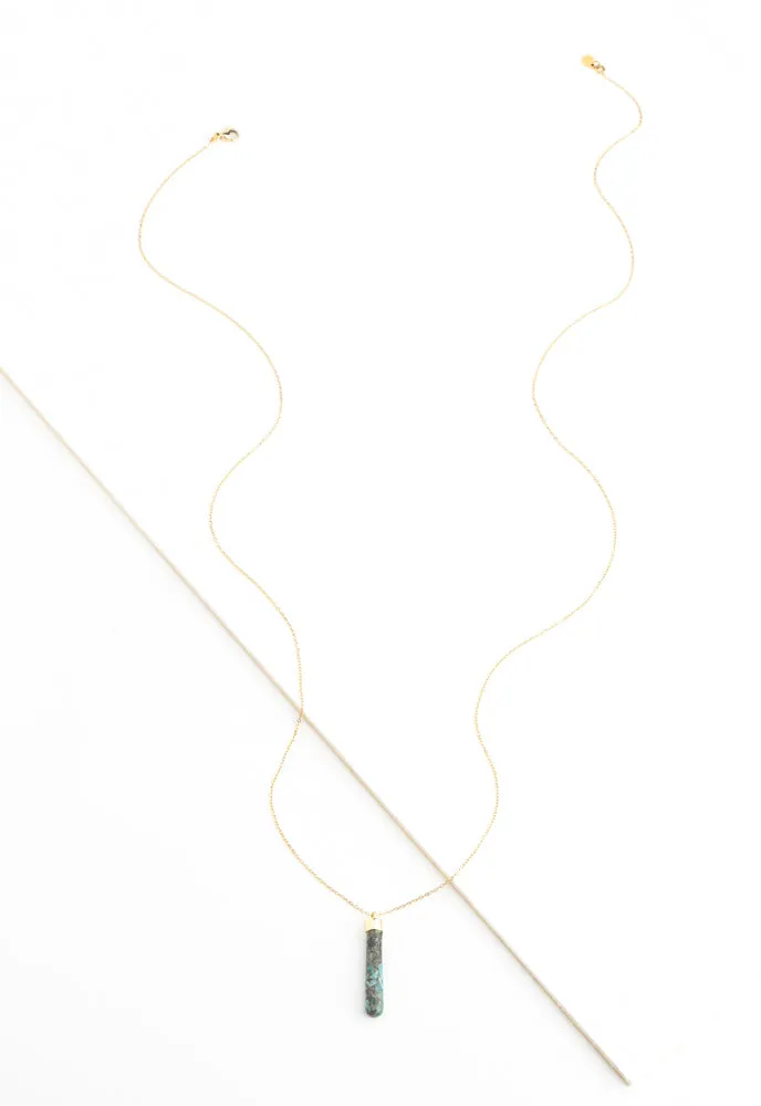 Resilience Necklace in Turquoise sold by Starfish Project product image thumbnail 5