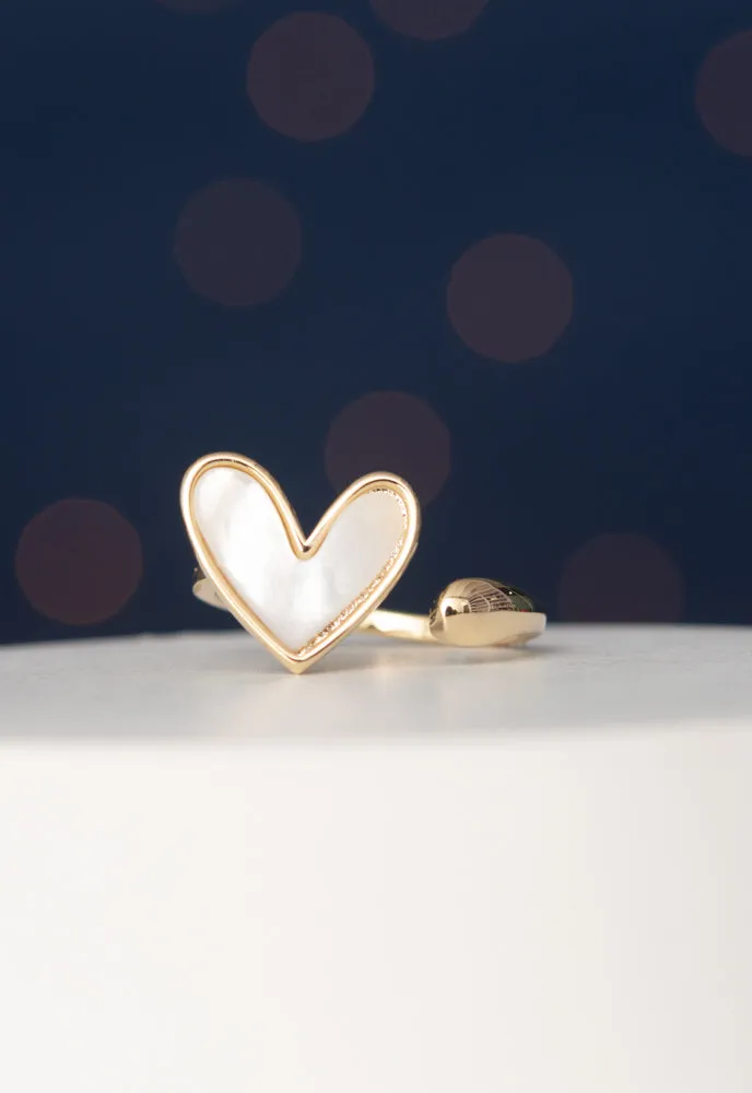 Here For Fun Heart Ring sold by Starfish Project product image thumbnail 4