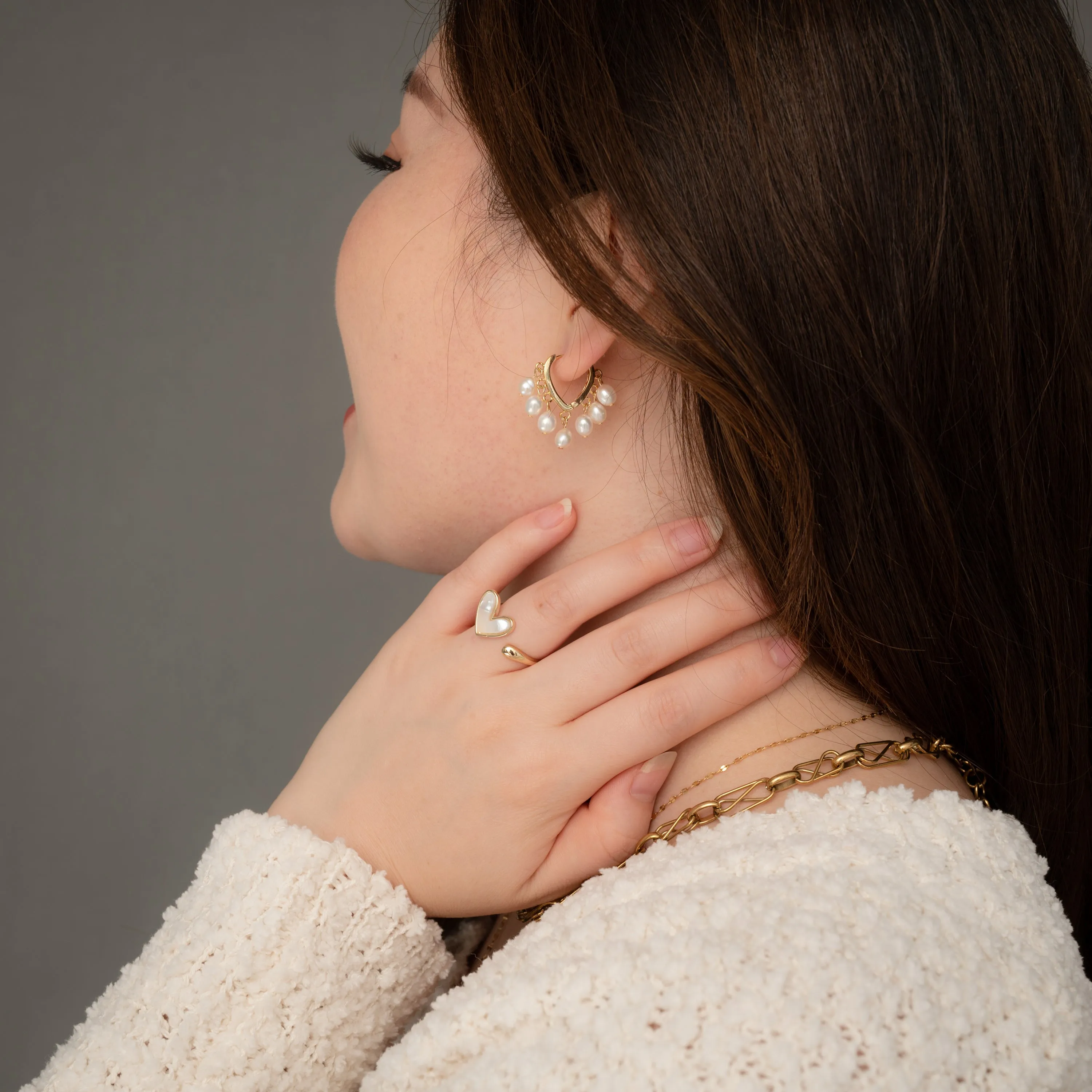 Here For Fun Heart Ring sold by Starfish Project product image thumbnail 2