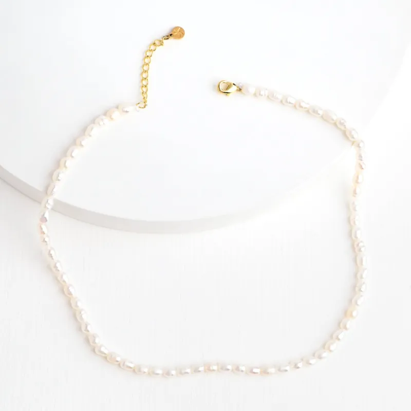 Baroque Freshwater Pearl Choker Necklace sold by Starfish Project