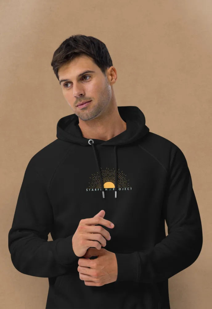 Joy Unisex Eco Raglan Hoodie sold by Starfish Project