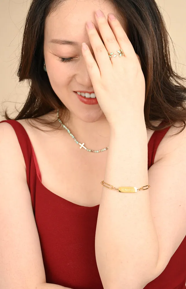 Faithful Necklace in Turquoise sold by Starfish Project product image thumbnail 2