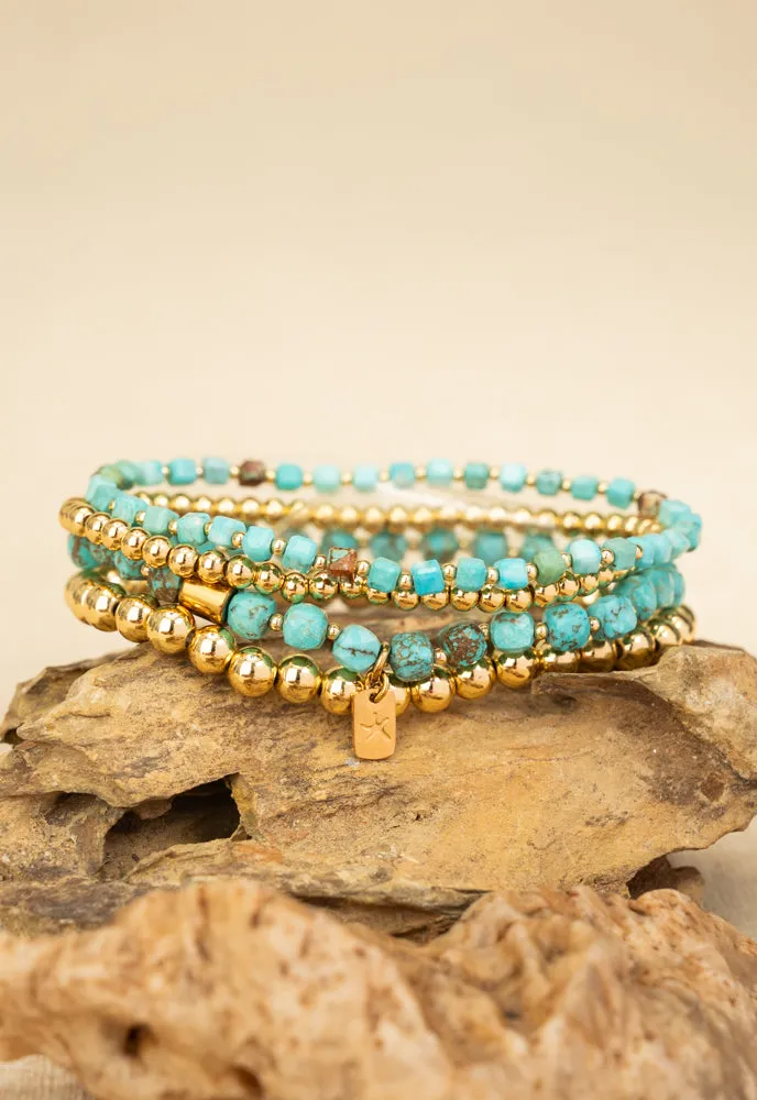 Hope & Harmony Beaded Bracelet Stack sold by Starfish Project product image thumbnail 5